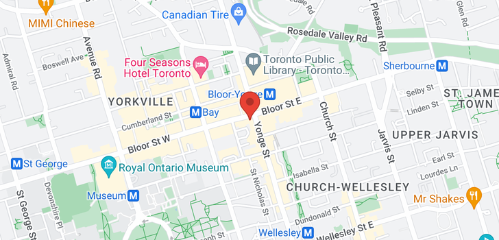 map of #6705 -1 BLOOR ST E